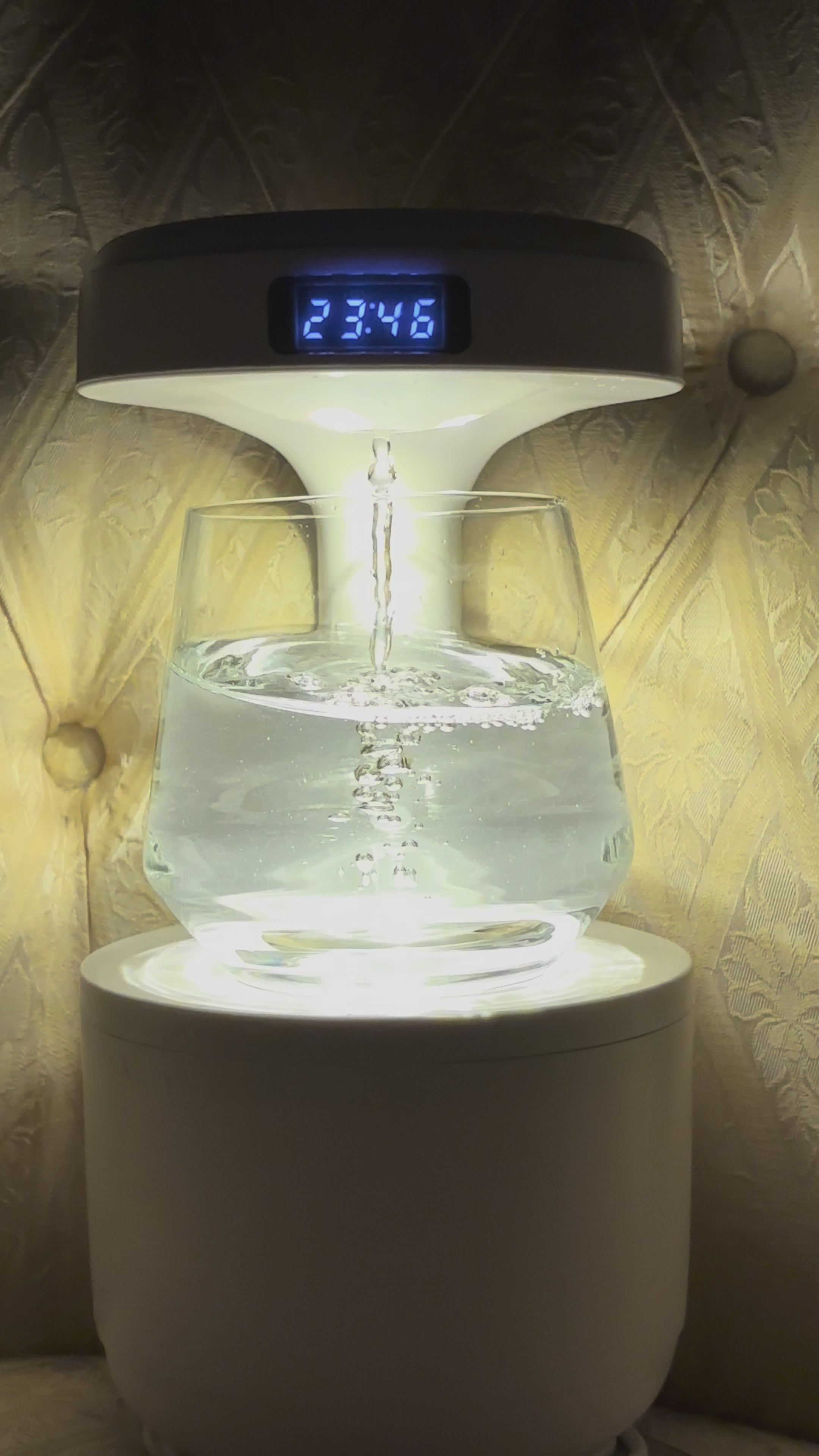 Humidificador Antigravedad: Gotas Flotantes y Niebla Fresca